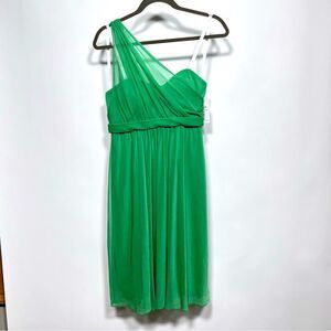 NWT David's Bridal one shoulder dress